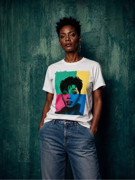 Tops - ANITA BAKER POP ART WOMENS/UNISEX XL CLASSIC FIT GRAPHIC TEE NWOT